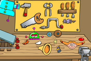 精灵玩具修理厂小游戏