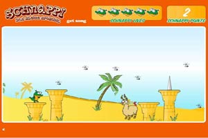 小鳄鱼冒险小游戏