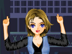 漂亮的女枪手小游戏