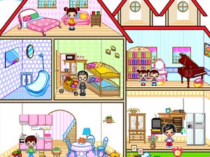 布置温馨别墅小游戏