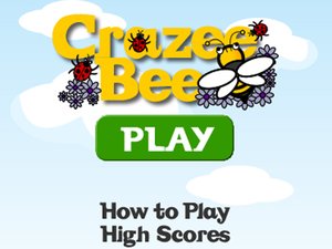 蜜蜂吃花朵小游戏