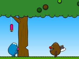 不要砍粟子树小游戏