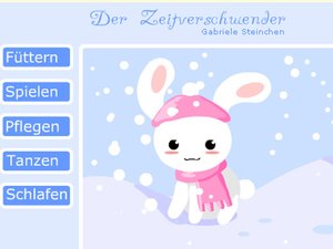 养只可爱雪兔小游戏