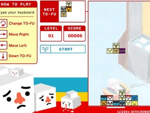 可爱豆腐人小游戏