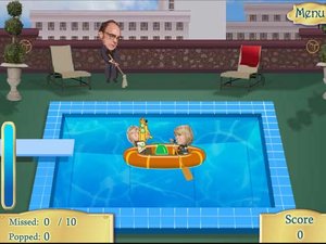 大战泳池小游戏