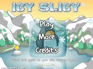 画线割冰小游戏