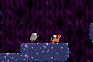 机器人寻找绿叶草小游戏