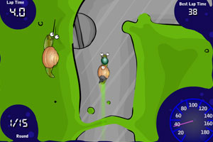 蜗牛向前冲小游戏