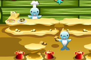 海豚餐厅小游戏