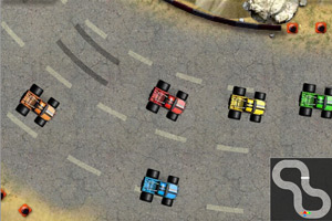 怪兽卡车小游戏