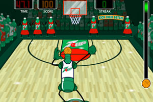 七喜篮球赛小游戏