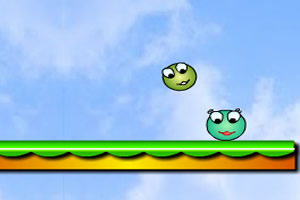 青蛙的跳跃小游戏