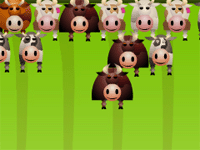 疯牛泡泡龙小游戏