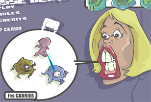 防止蛀牙小游戏