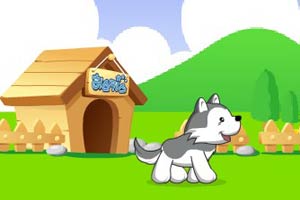 小狗踩到大便了小游戏