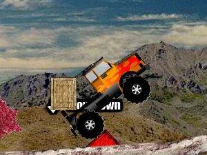 货运大卡车小游戏