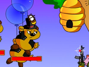 保护蜜蜂小游戏