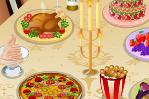 丰盛的晚宴小游戏