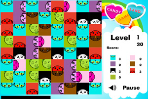 彩虹对对碰小游戏