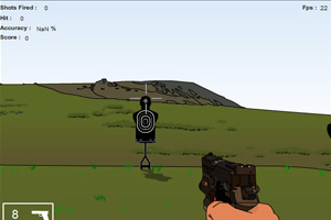 沙漠飞鹰小游戏