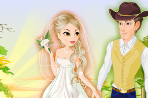 乡村牛仔的婚礼小游戏