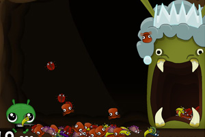 给怪物喂食小游戏