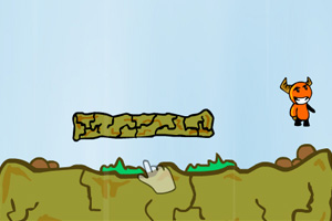 小人向天冲小游戏