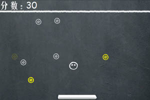 弹粉笔小游戏