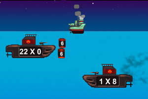 鱼雷炸潜艇小游戏