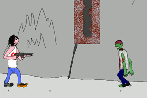 僵尸屠杀小游戏