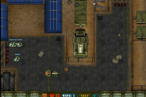 机器人保卫战小游戏