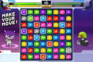 猫狗大战外星人小游戏