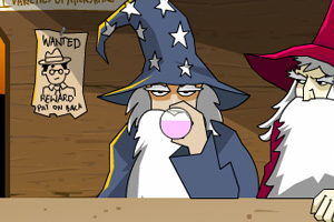 魔法师喝啤酒小游戏