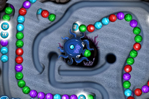 可爱章鱼祖玛小游戏