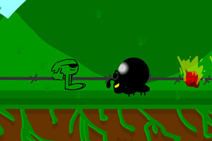 小绿人冒险外传小游戏