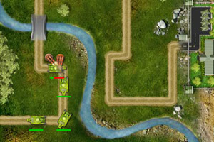 坦克遭遇战小游戏