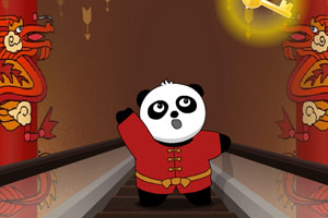 功夫熊猫寻秘籍小游戏