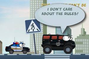 奇趣撞车2小游戏