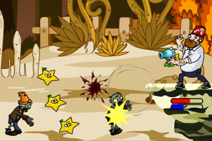 植物大战僵尸疯狂大叔无敌版小游戏