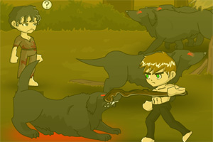 复仇的忍者小游戏