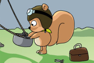 飞翔的松鼠2中文版小游戏