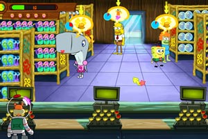 海绵宝宝售货员小游戏