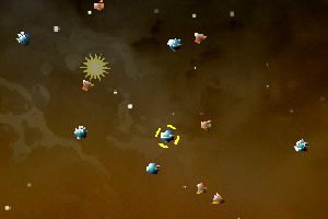 空间中三角洲小游戏