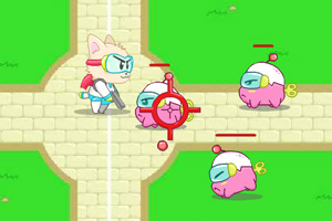 猫咪星球大作战小游戏