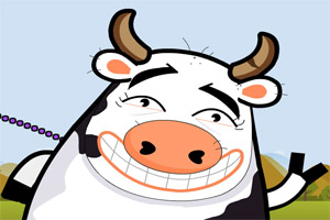奶牛VS野牛小游戏