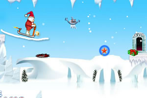 圣诞小熊划线回家小游戏