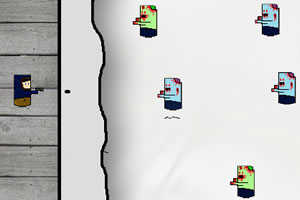 木头娃娃大战僵尸小游戏