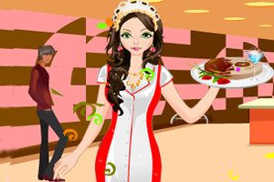 漂亮服务员小游戏