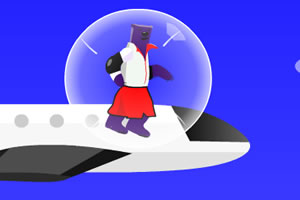 飞天小紫熊小游戏