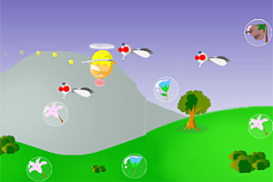 空中飞蛋小游戏